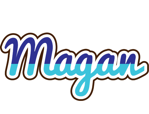 Magan raining logo