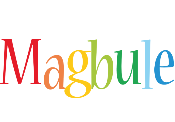 Magbule birthday logo