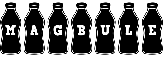 Magbule bottle logo