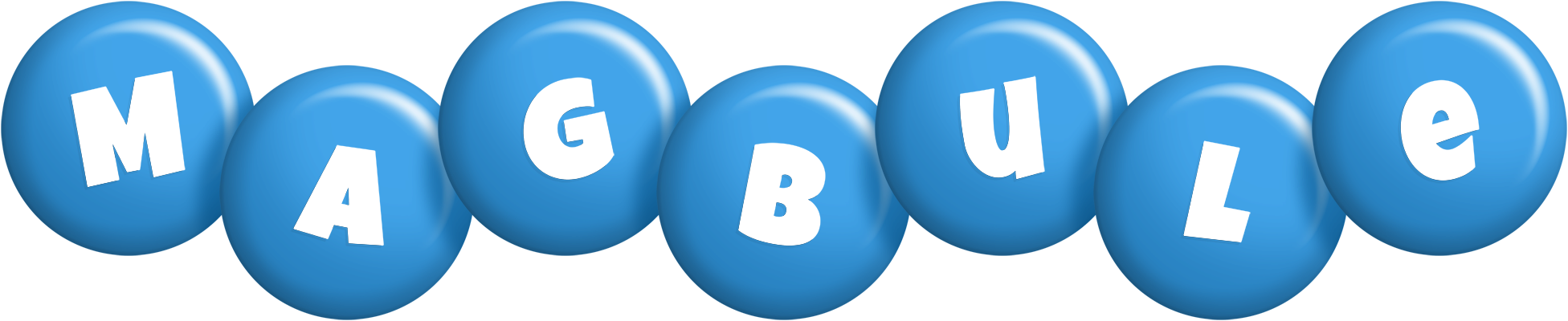 Magbule candy-blue logo