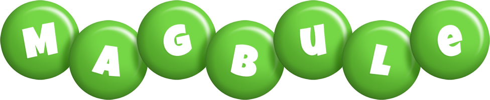 Magbule candy-green logo