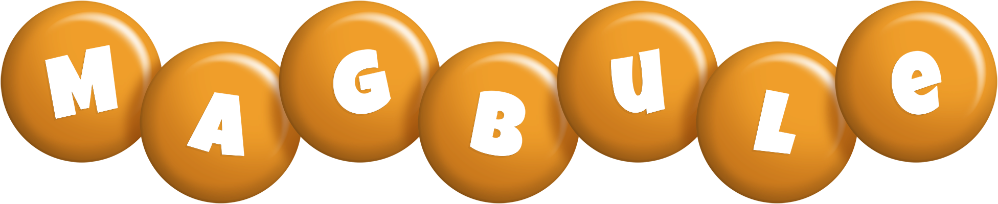 Magbule candy-orange logo