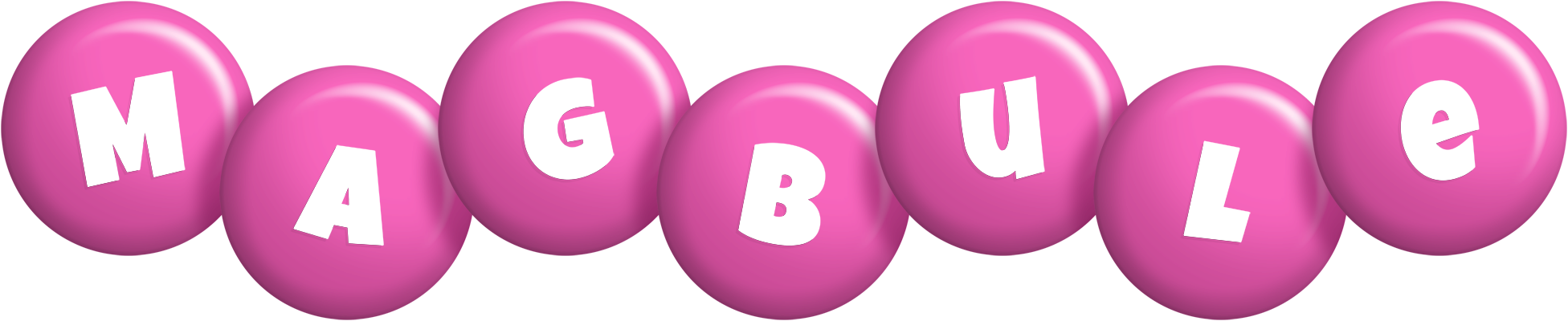 Magbule candy-pink logo