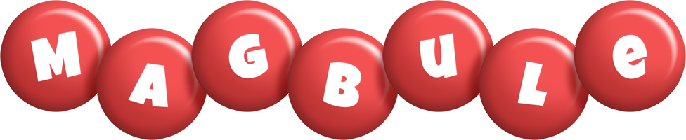 Magbule candy-red logo