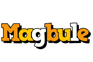 Magbule cartoon logo