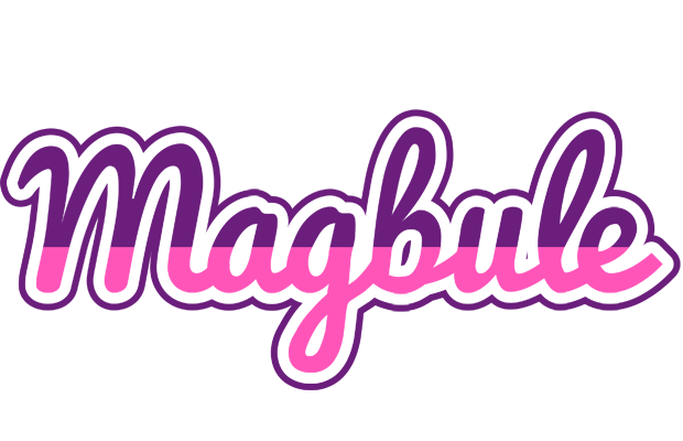 Magbule cheerful logo
