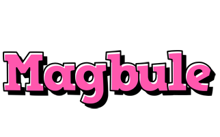 Magbule girlish logo