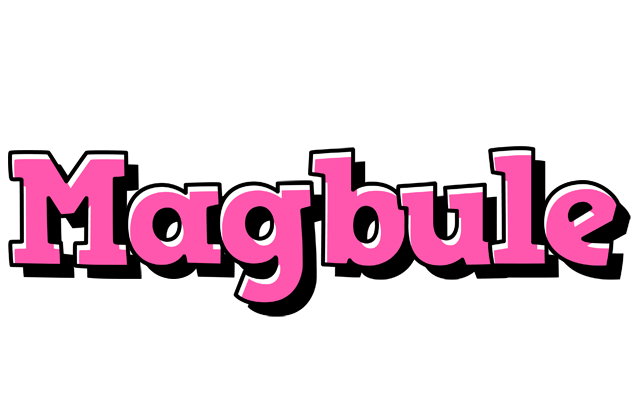 Magbule girlish logo