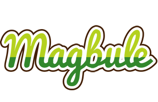 Magbule golfing logo