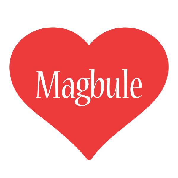 Magbule love logo