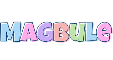 Magbule pastel logo