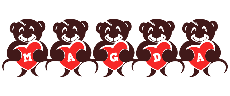 Magda bear logo