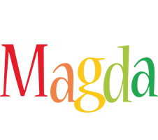 Magda birthday logo