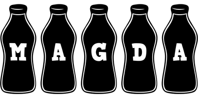 Magda bottle logo