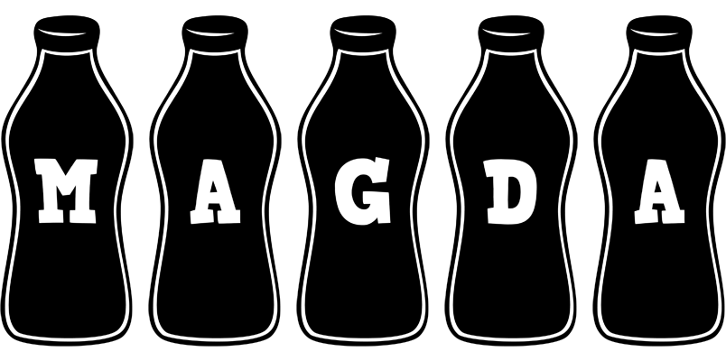 Magda bottle logo