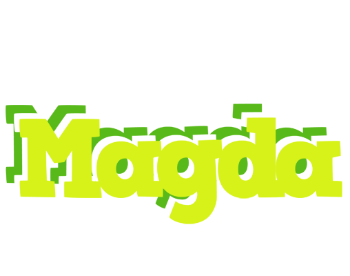 Magda citrus logo