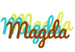 Magda cupcake logo