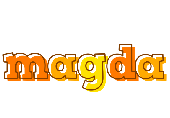 Magda desert logo