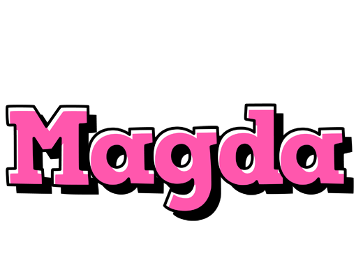 Magda girlish logo