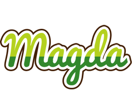 Magda golfing logo