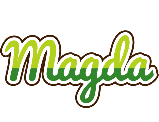 Magda golfing logo