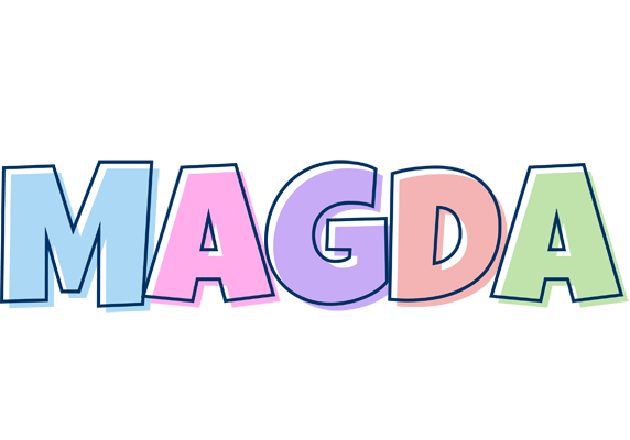 Magda pastel logo