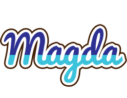 Magda raining logo
