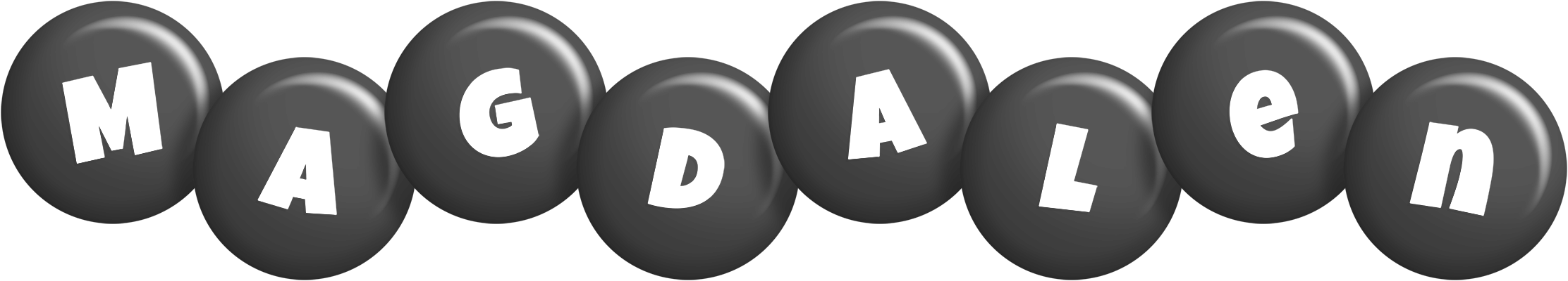 Magdalen candy-black logo