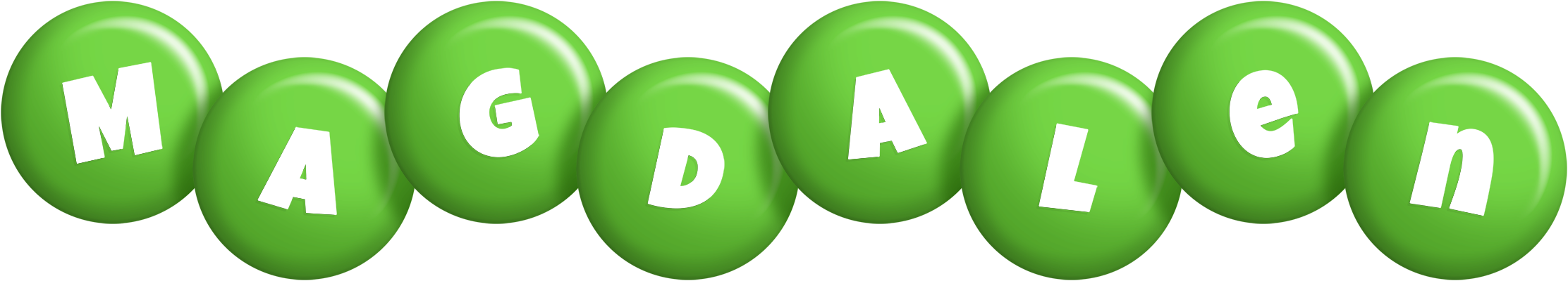 Magdalen candy-green logo