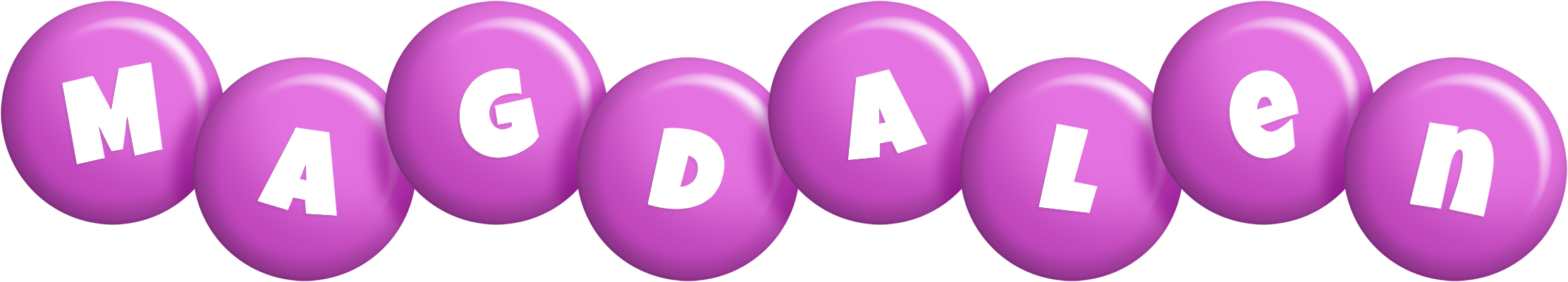 Magdalen candy-purple logo