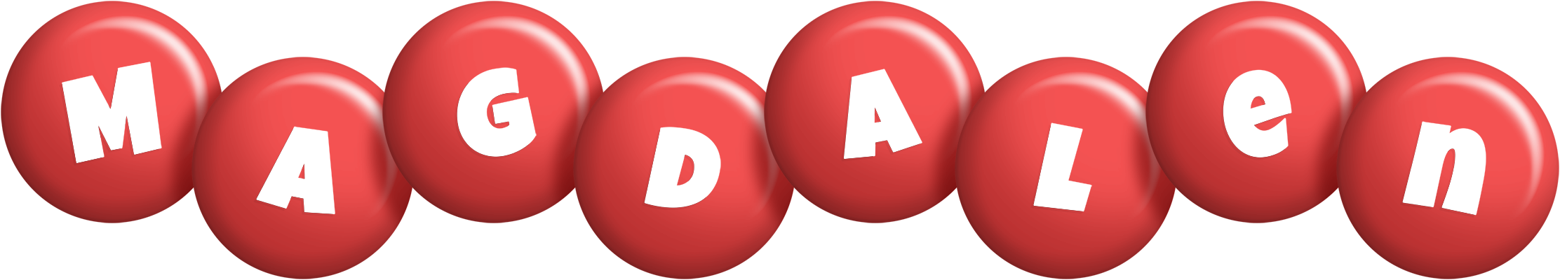 Magdalen candy-red logo