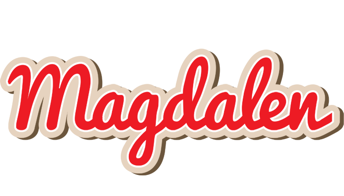 Magdalen chocolate logo