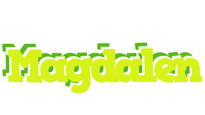 Magdalen citrus logo
