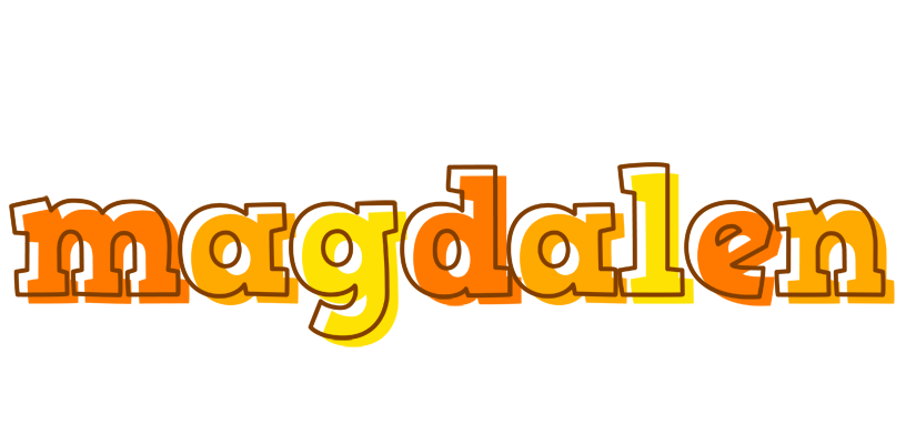Magdalen desert logo