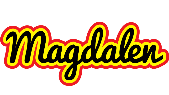 Magdalen flaming logo