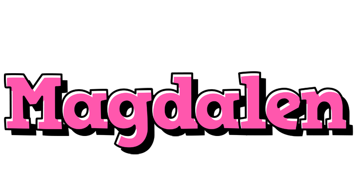 Magdalen girlish logo