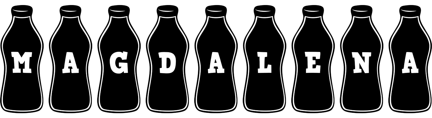 Magdalena bottle logo