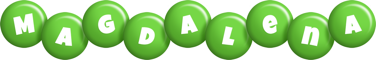 Magdalena candy-green logo