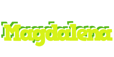 Magdalena citrus logo