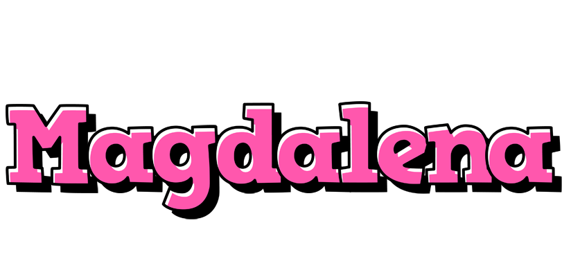 Magdalena girlish logo