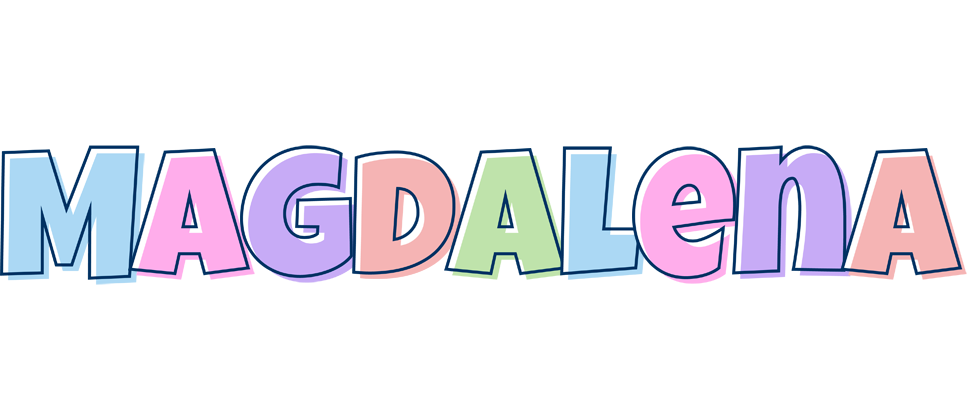 Magdalena pastel logo