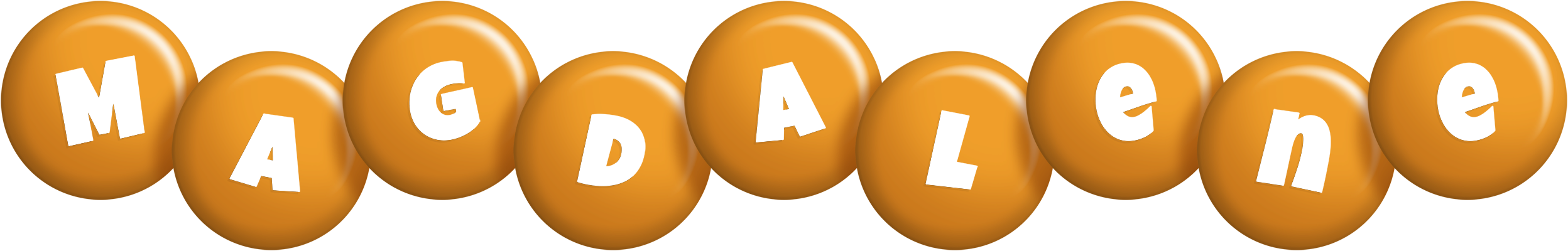 Magdalene candy-orange logo