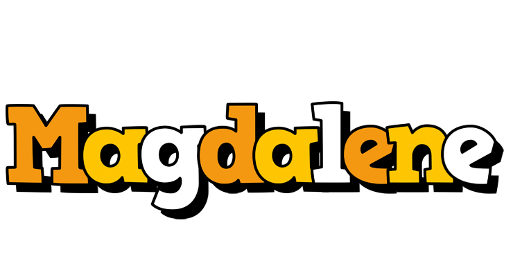 Magdalene cartoon logo