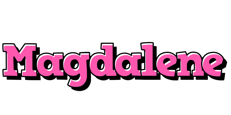 Magdalene girlish logo