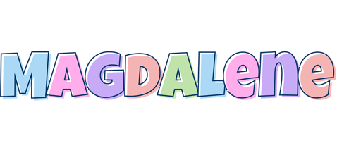 Magdalene pastel logo