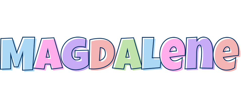 Magdalene pastel logo