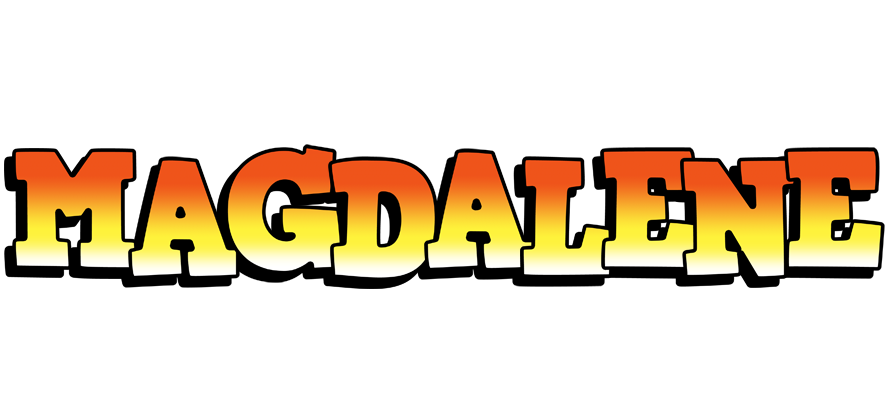 Magdalene sunset logo