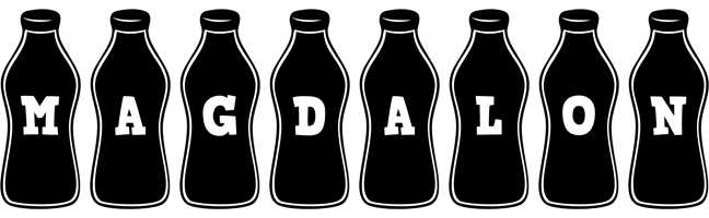 Magdalon bottle logo