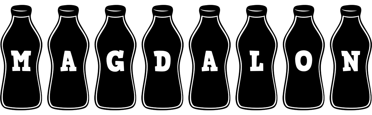 Magdalon bottle logo