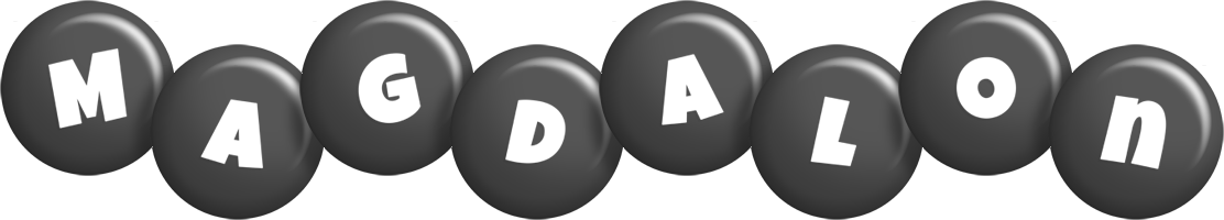 Magdalon candy-black logo